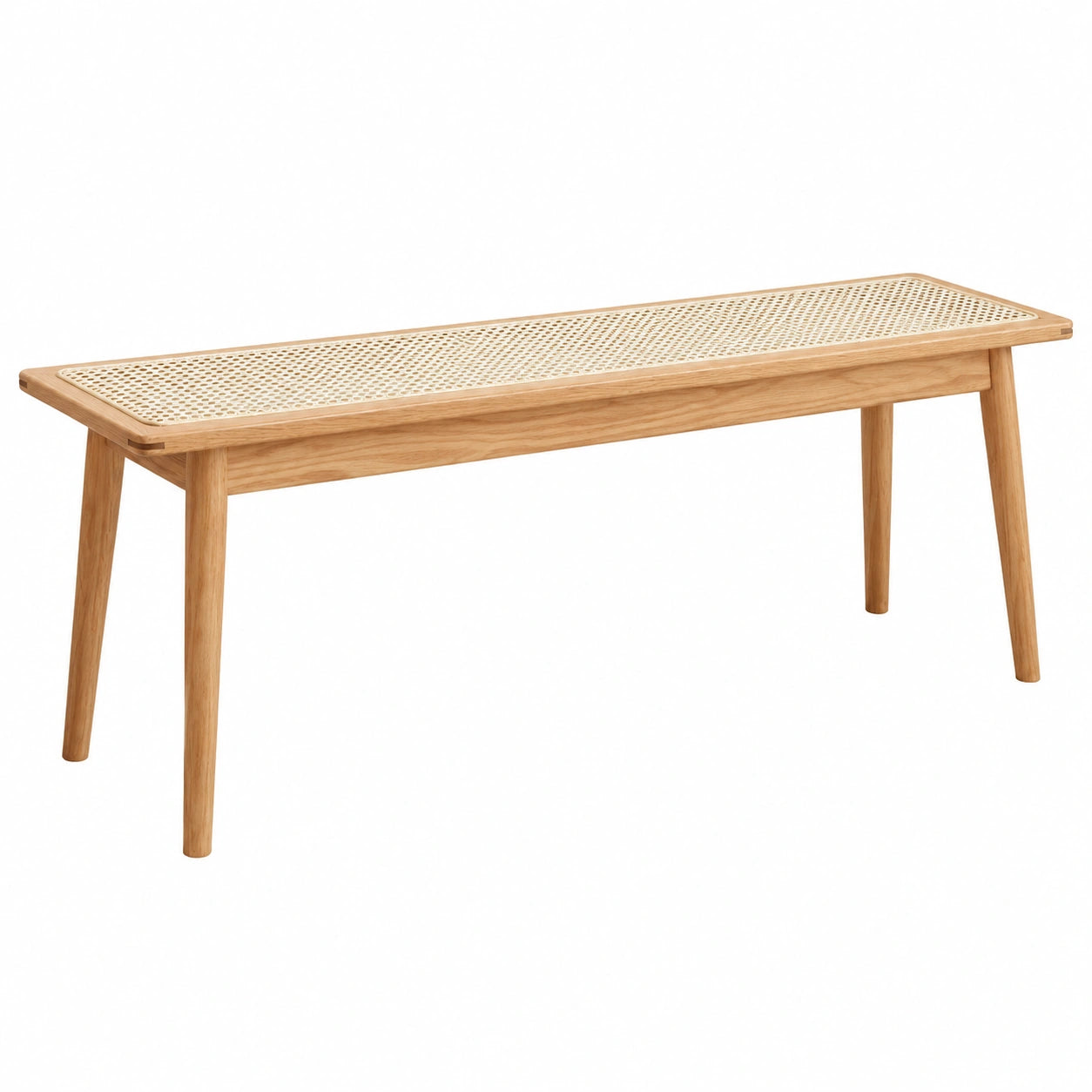 Sgabello in rovere massello nordico per sala da pranzo e camera da letto
